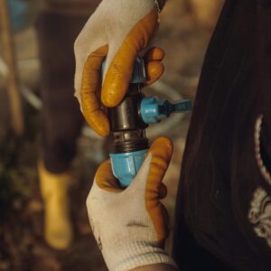 Conexión PVC P/Manguera de Riego