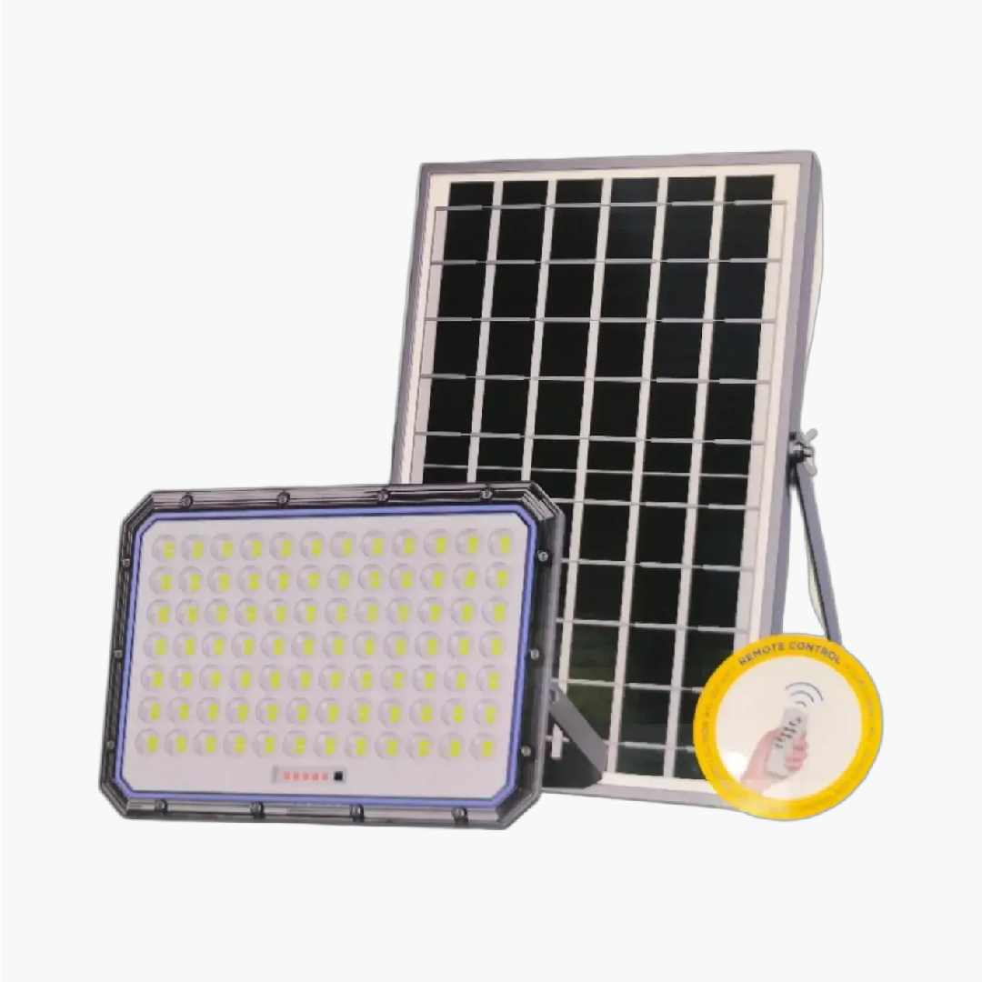 REFLECTOR LED JORTAN CON PANEL SOLAR DE 2000W