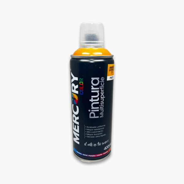 Spray Mercury amarillo caterpillar 400 ml