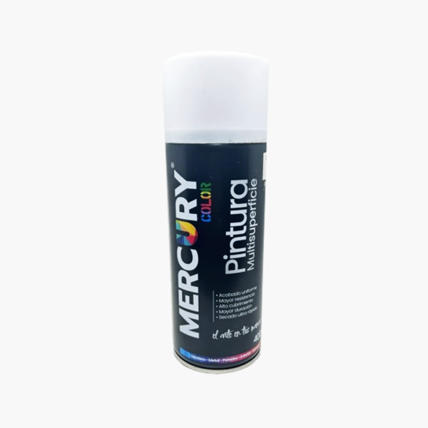 Spray Mercury blanco mate 400ml